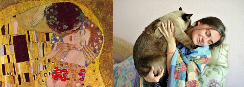 "Take a picture like Rembrandt": a public with successful parodies of famous paintings