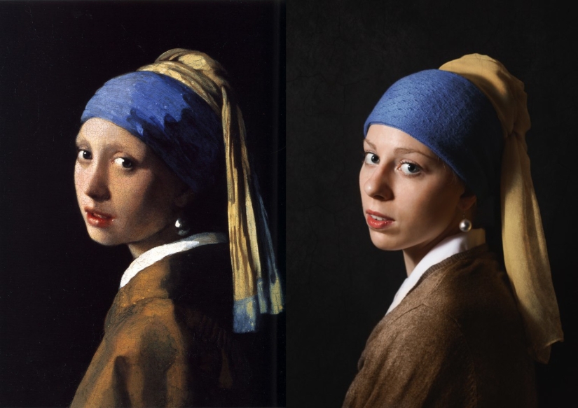 "Take a picture like Rembrandt": a public with successful parodies of famous paintings