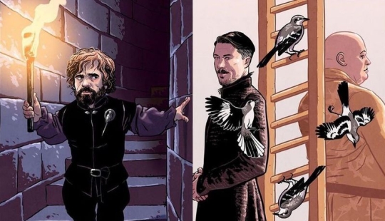 Tarot cards based on "Game of Thrones" Tarot cards based on "Game of Thrones"