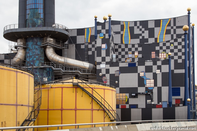 Tecnología, respeto al medio ambiente y arte: planta de incineración en Viena