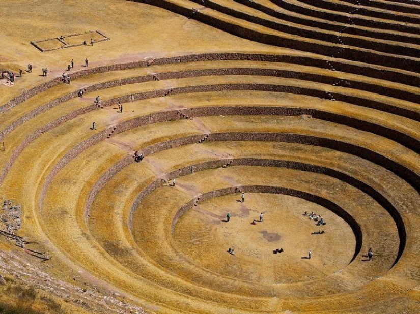 Terrazas agrícolas místicas de la Moray Inca