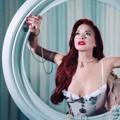 That's the cleavage! Lindsay Lohan as Disney Princesses