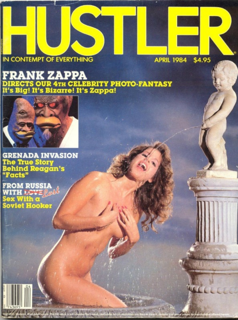 The 10 most scandalous covers of Hustler magazine