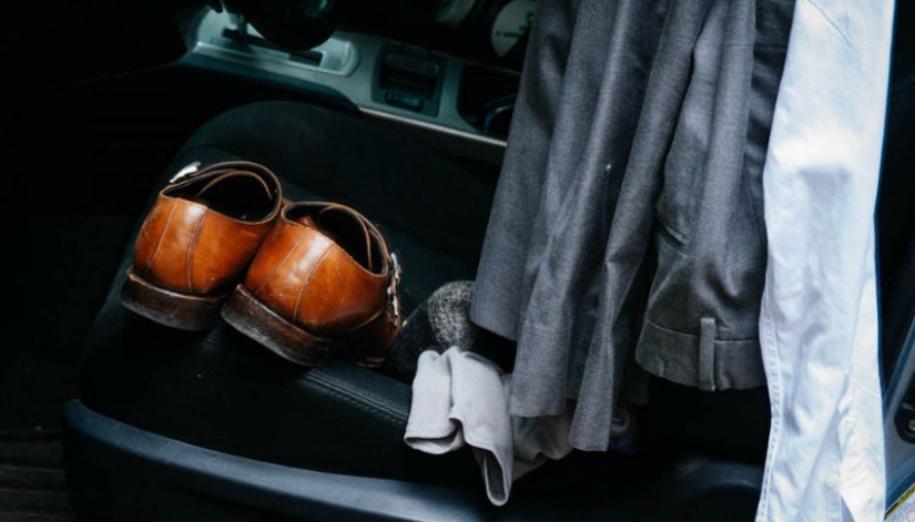 The 22-year-old intern lived in a car for 40 days and managed to go to work in a suit