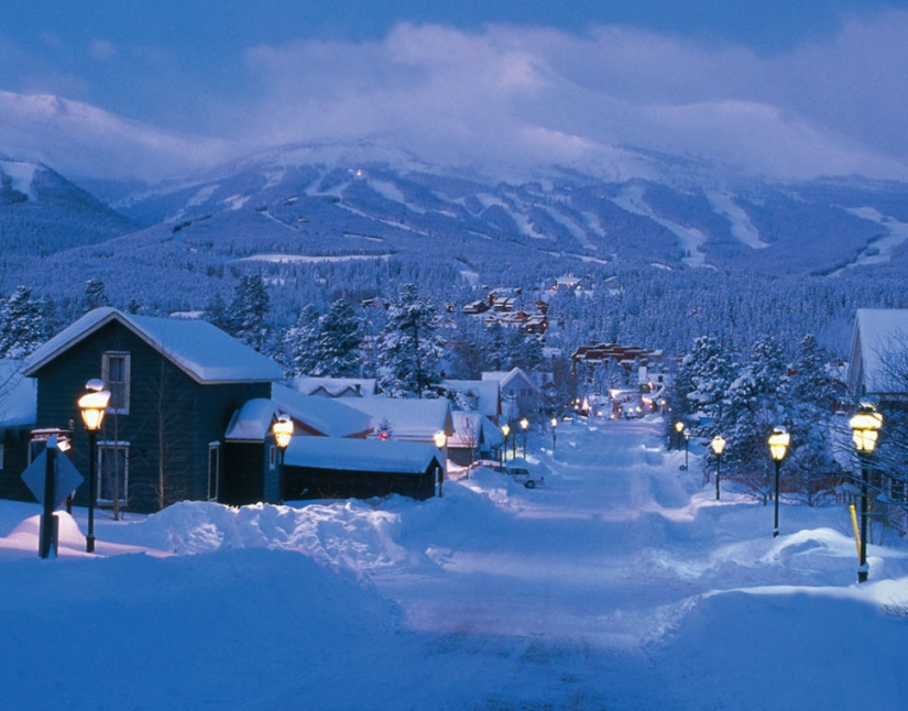 The 30 most picturesque cities of this winter