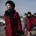 The "army of cheerleaders" from North Korea arrived at the Winter Olympics