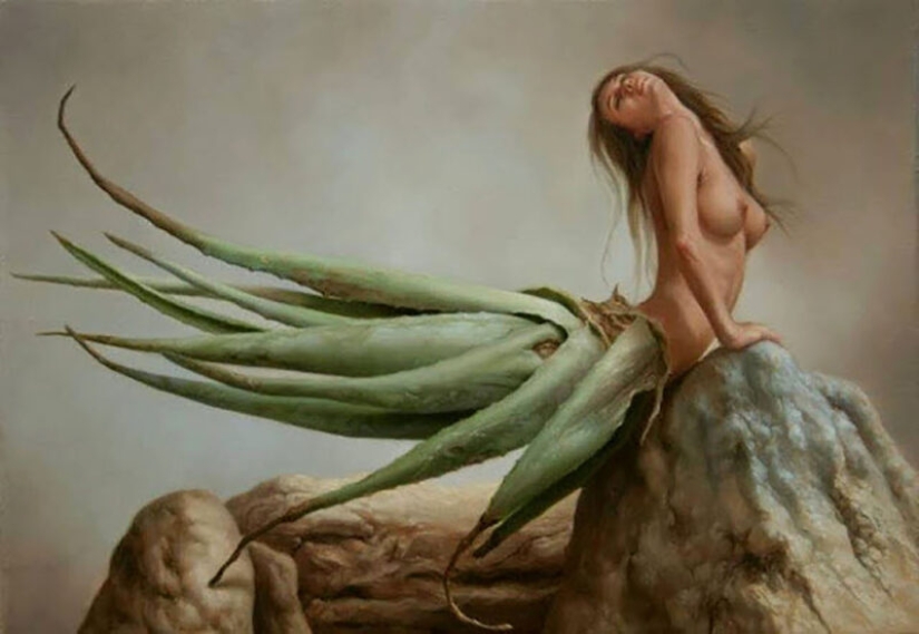 The artist from Peru Johnny Palacios Hidalgo and his erotic surrealism