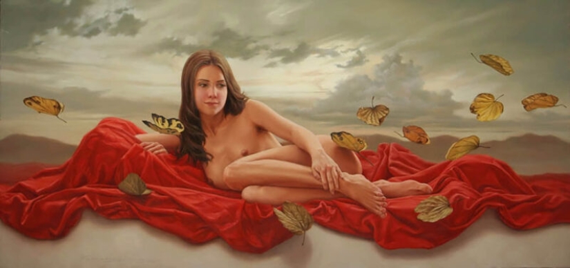 The artist from Peru Johnny Palacios Hidalgo and his erotic surrealism