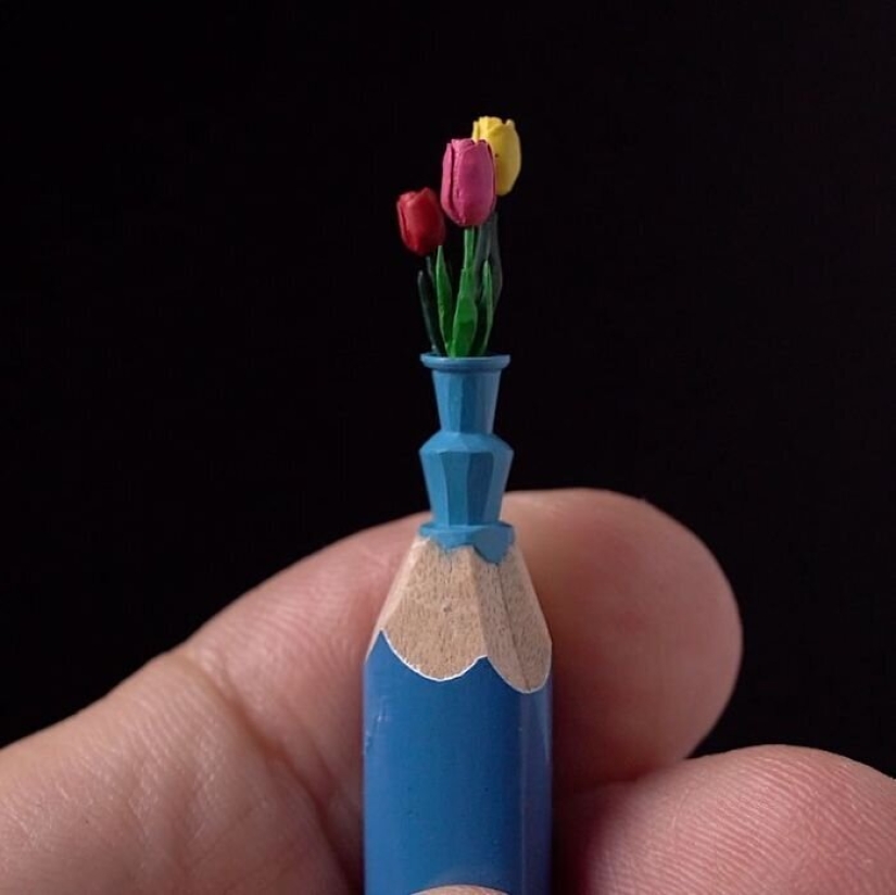 The artist of Bashkortostan takes a pencil and turns them into masterpieces