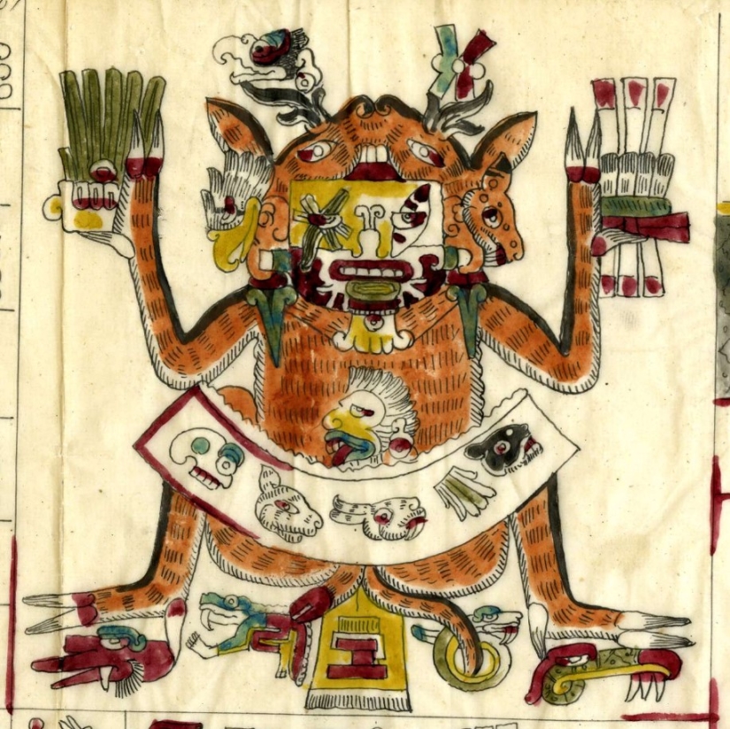 The Aztec god Xochipilli turned out to be the patron saint of vices and