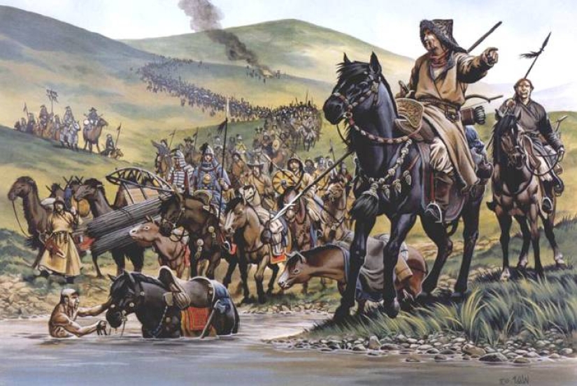 The battle of Molodi in 1572: like Russia again was almost Tatar - Pictolic