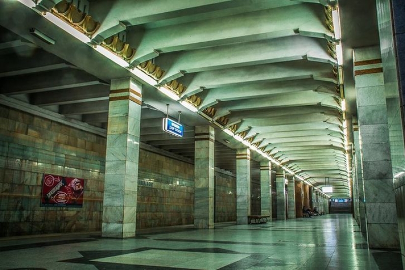 The beauty of the Tashkent metro