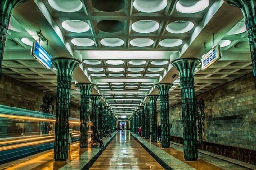 The beauty of the Tashkent metro