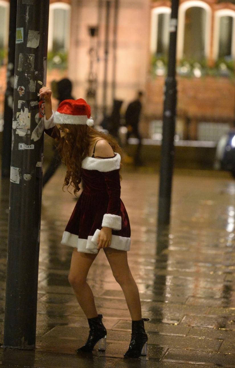The bells are ringing! New Year's binge rolls across the UK