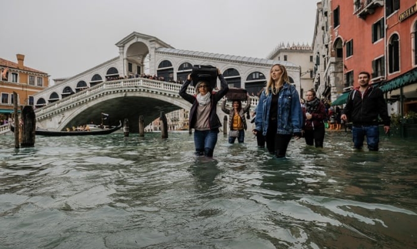 The biggest flood in Venice in the last 50 years: Russians donated a million euros to restore the city on the water