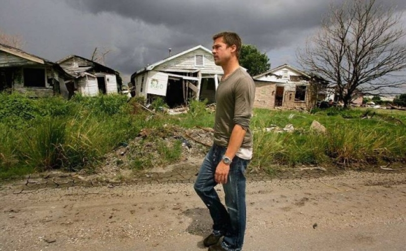 The Brad Pitt Foundation built a hundred houses for charity, and now the actor is being sued