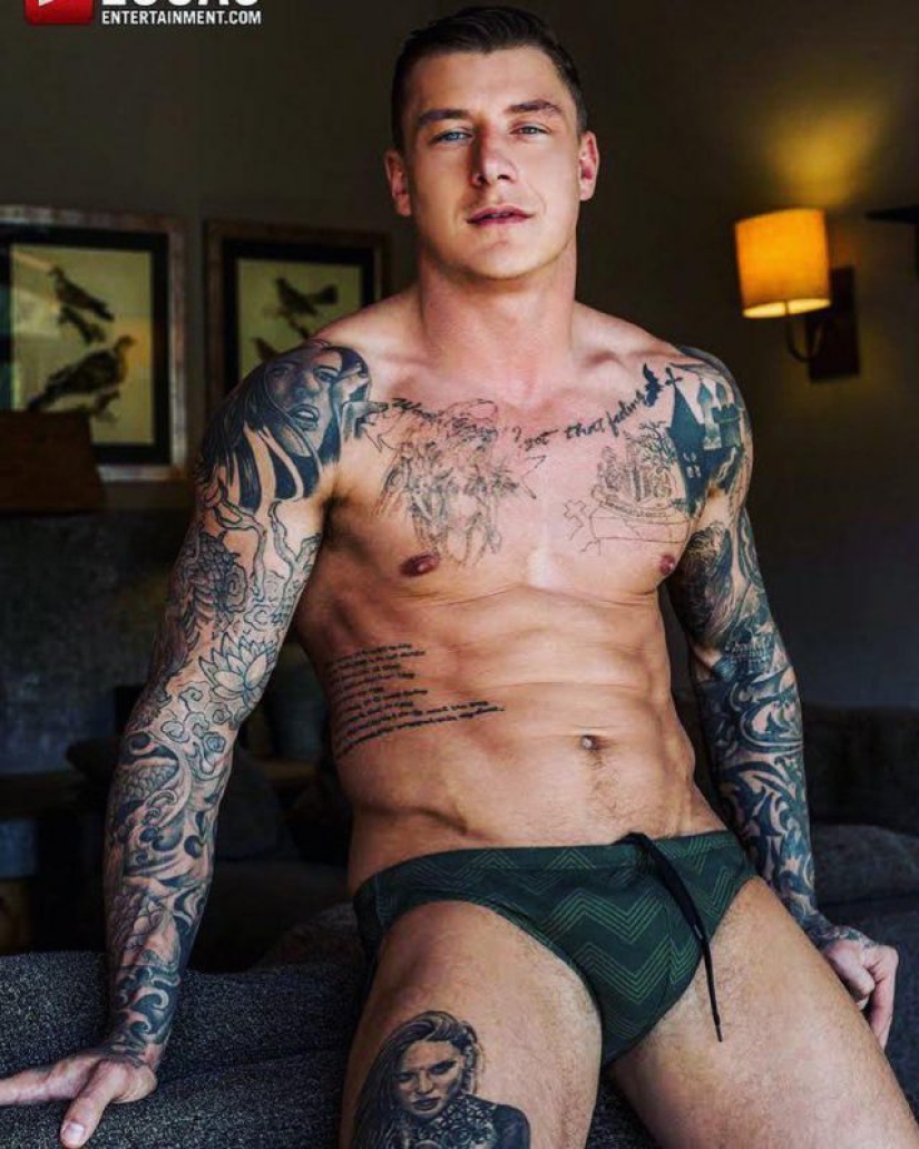 The British military left the service and began acting in gay porn. But it's not what you thought, it's just a job