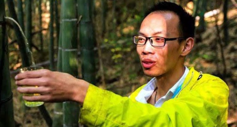 The Chinese have learned how to produce medicinal alcohol inside a live bamboo