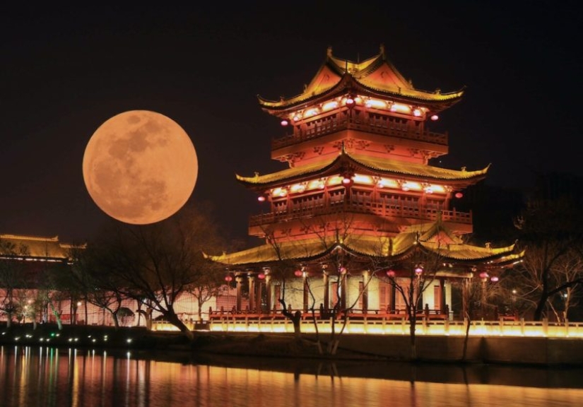 The Chinese plan to copy the moon to illuminate night cities