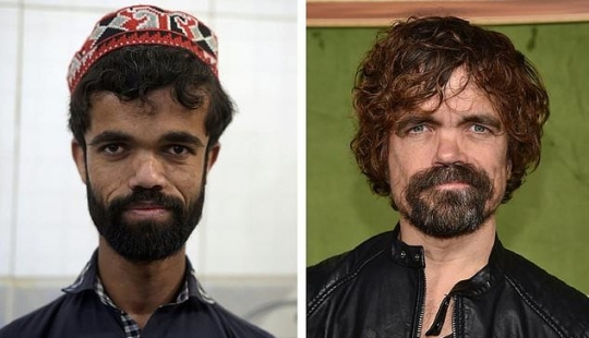 The clone game: A Pakistani waiter, like two drops of water, looks like Tyrion Lannister from the legendary TV series
