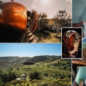 The Conker crazy hotel steampunk in the Welsh wilderness
