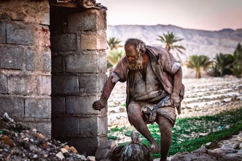 The dirtiest man in the world died shortly after he bathed