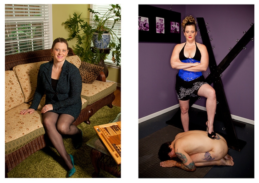 The double life of BDSM fans in the photo project "Day and Night"