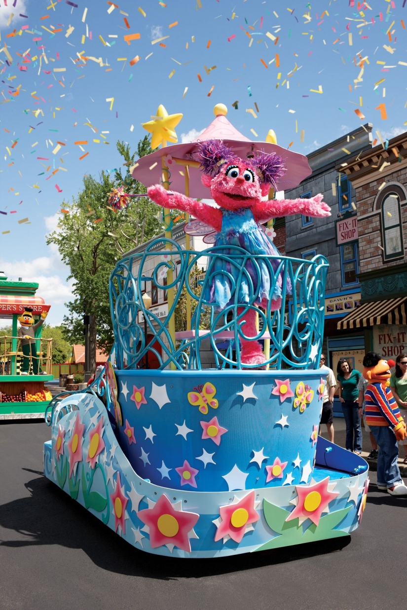 The first park safe for children with autism has appeared in the USA. It is dedicated to Sesame Street