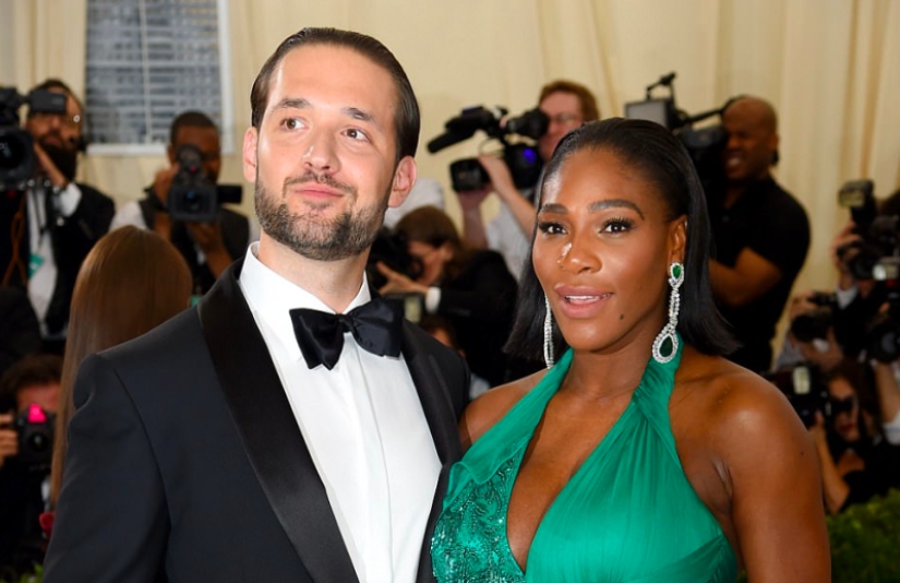 The first photos from the private wedding of Serena Williams and Alexis Ohanian