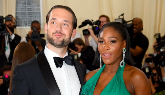 The first photos from the private wedding of Serena Williams and Alexis Ohanian