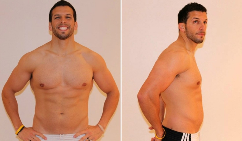 The fitness trainer got fat to understand the clients and got himself in shape again