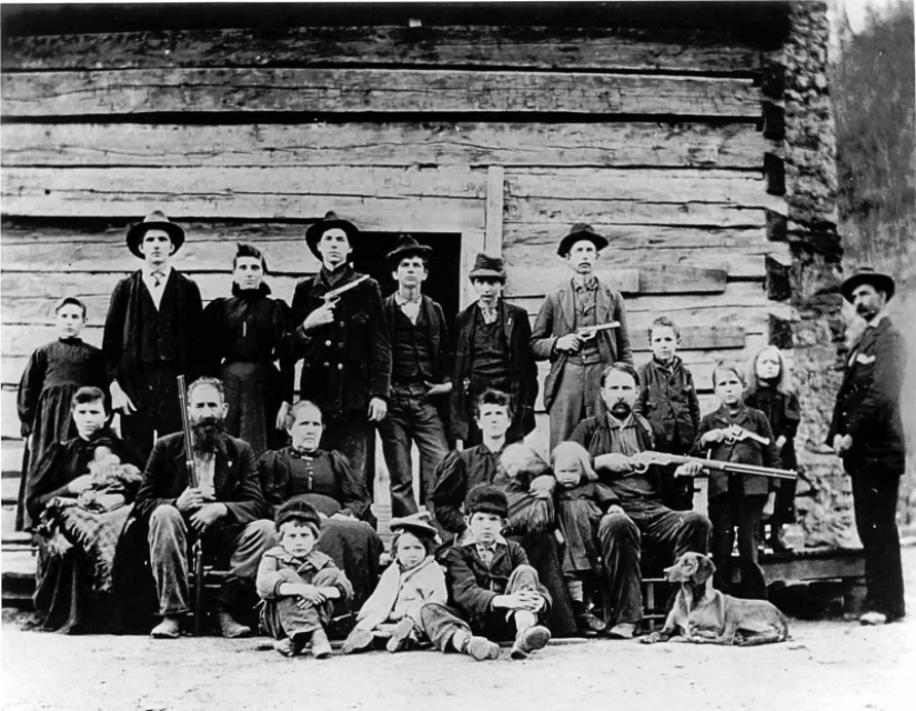 The hatfields vs McCoys: how two American families gave vendetta a pig