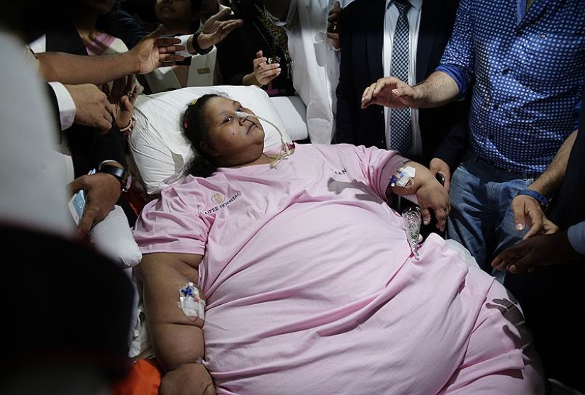 The heaviest woman in the world has died in Abu Dhabi