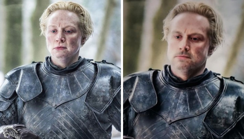 The heroes of "Game of Thrones" changed their gender using Snapchat