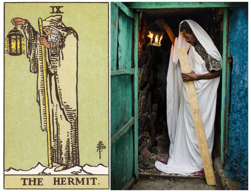 The inhabitants of Haiti have brought to life the mysterious Tarot cards
