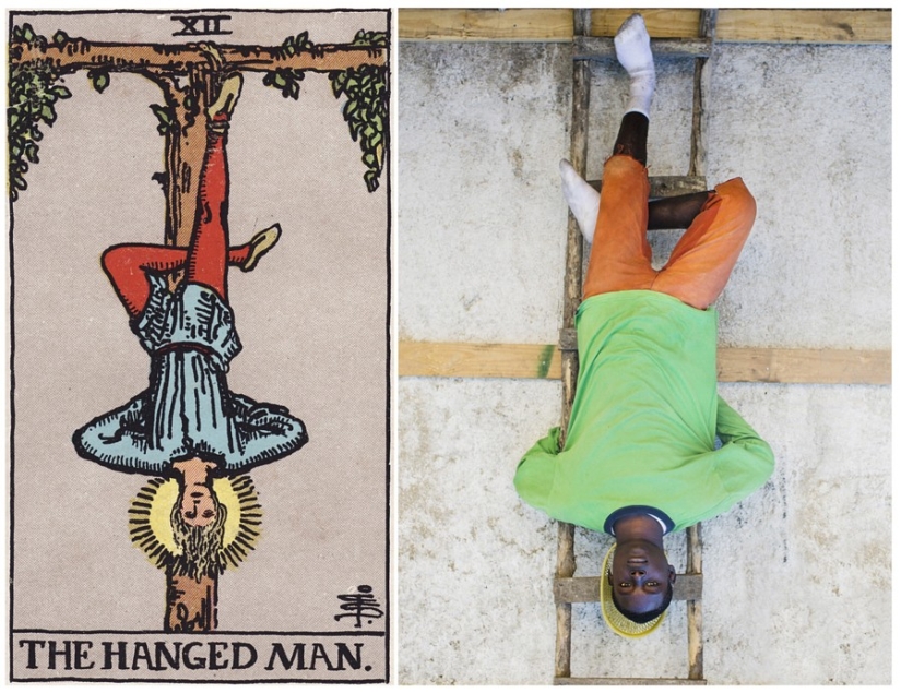 The inhabitants of Haiti have brought to life the mysterious Tarot cards