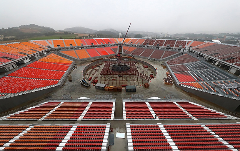 The main stadium of the 2018 Olympics for $ 105 million will be demolished immediately after the Games