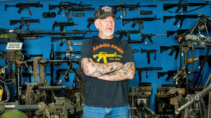 "The most armed man in the USA" sold more weapons in three weeks than in eight months before
