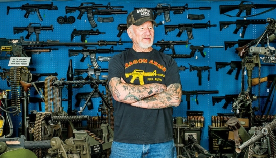 "The most armed man in the USA" sold more weapons in three weeks than in eight months before