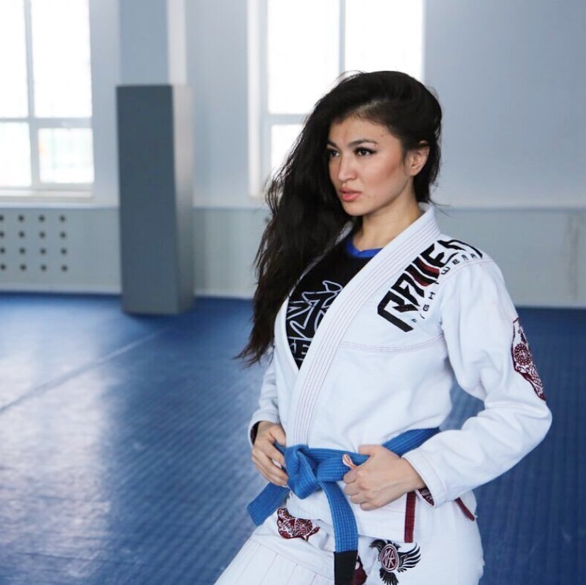 The most beautiful in the world: the new "title" of the 26-year-old queen of jiu-jitsu from Kazakhstan