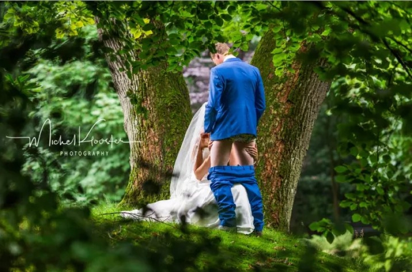 The most candid wedding photo shoot was done in Holland