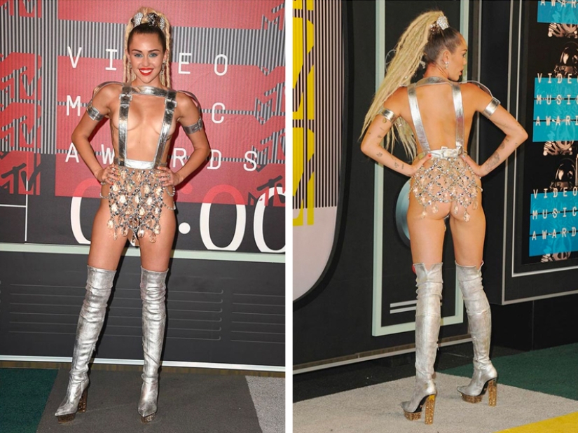 The most revealing celebrity outfits: 20 photos