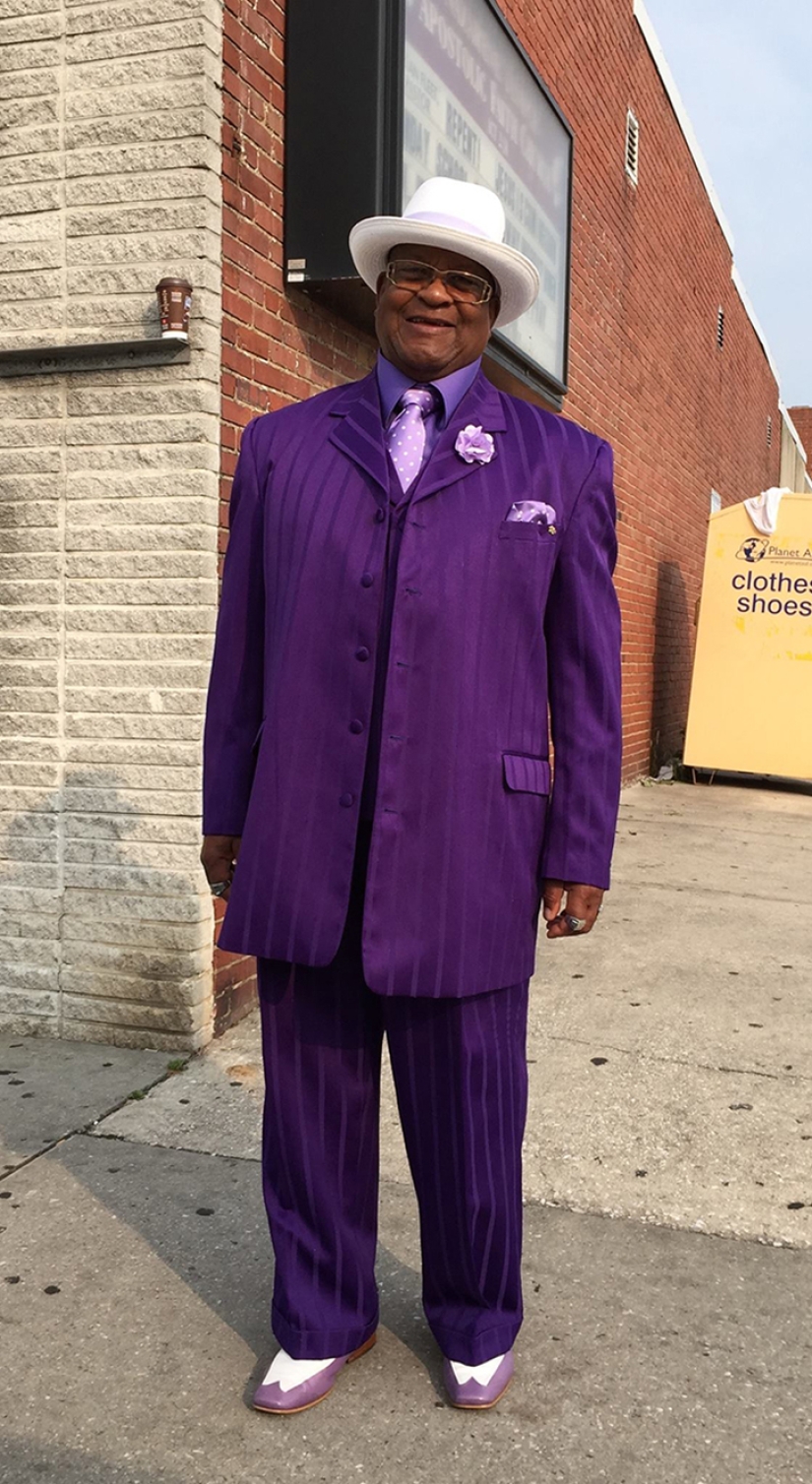 The mystery of the Sunday fashionista from Baltimore