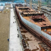 The new Chinese-made Titanic will be launched in 3 years