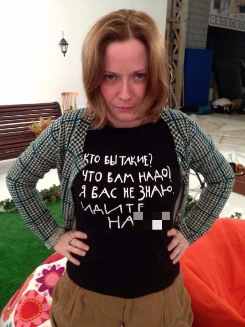 The new Minister of Culture and the old meme: Olga Lyubimova's T-shirt