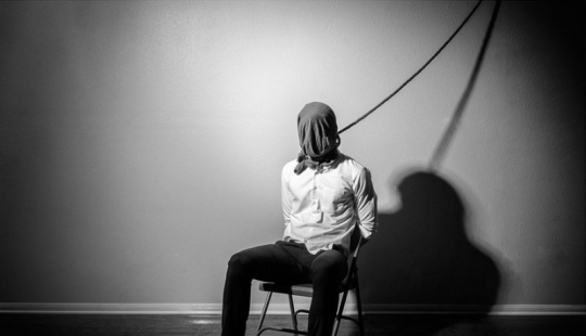 The photographer looked into the face of his depression — and took it off