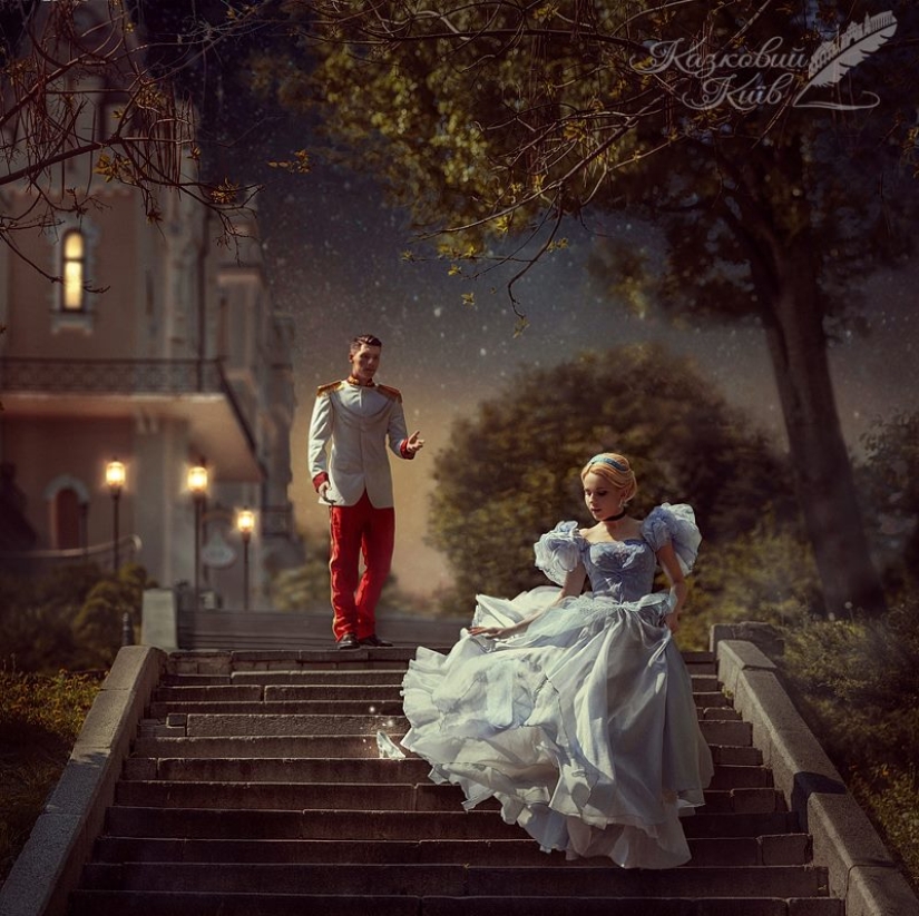 The photographer revived the famous fairy tales