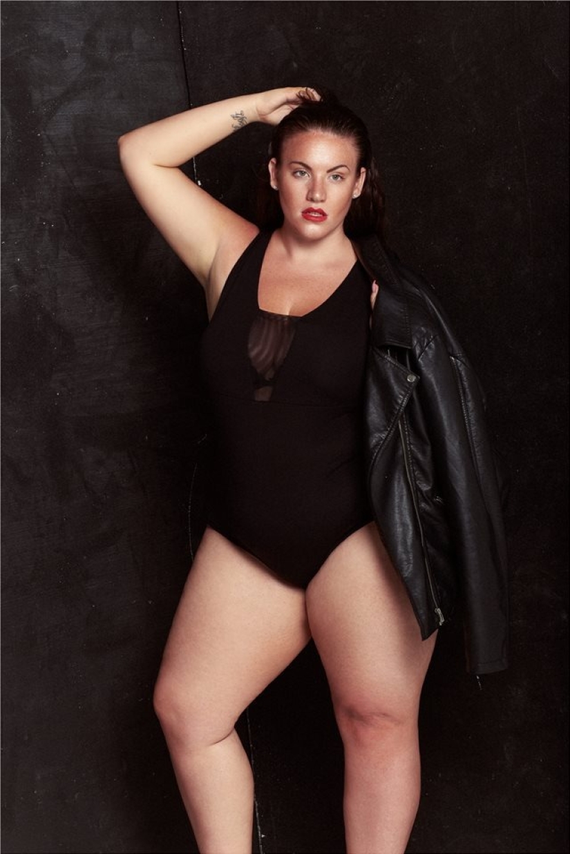 The plus-size model is proud of the extra kilos, because they bring her a lot of money