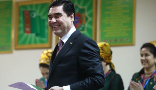 The President of Turkmenistan visited the Gates of Hell, but returned to work