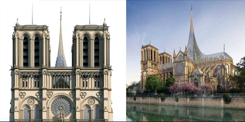 The restoration project of the Cathedral of Notre Dame de Paris is presented